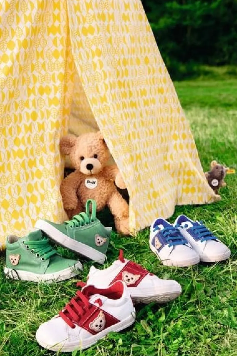 Steiff Steiff^Knuffel Teddybeer Fynn beige 28cm