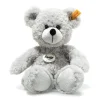 Steiff Steiff^Knuffel Teddybeer Fynn grijs 28cm