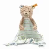 Steiff Kraamcadeaus^Knuffeldoek Teddybeer Rudy 28 cm