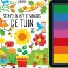 Uitgeverij Usborne Bekijk Alles^Stempelen met je vingers - De Tuin