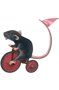 Sticky Tales Decoratie^Muursticker Mark de Muis