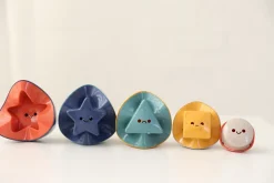 TOLO Babyspeelgoed^Bio Stapel en Nest Ei Toren