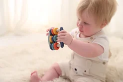 TOLO Babyspeelgoed^Bio Telraam Rammelaar