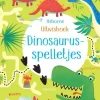 Uitgeverij Usborne Creatief|Educatieve Boeken^Uitwisboek Dinosaurusspelletjes