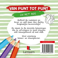 De Lantaarn Hobbyboeken|Bekijk Alles^Van punt tot punt kids - in het bos