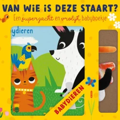 De Lantaarn Voelboeken^Van wie is deze staart? Babydieren