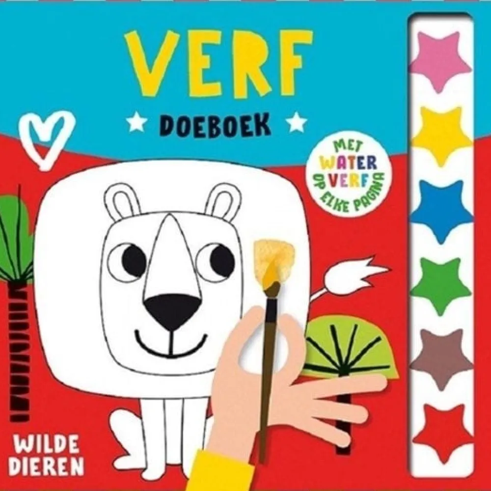 Image Books Creatief|Bekijk Alles^Verf Doeboek Wilde Dieren