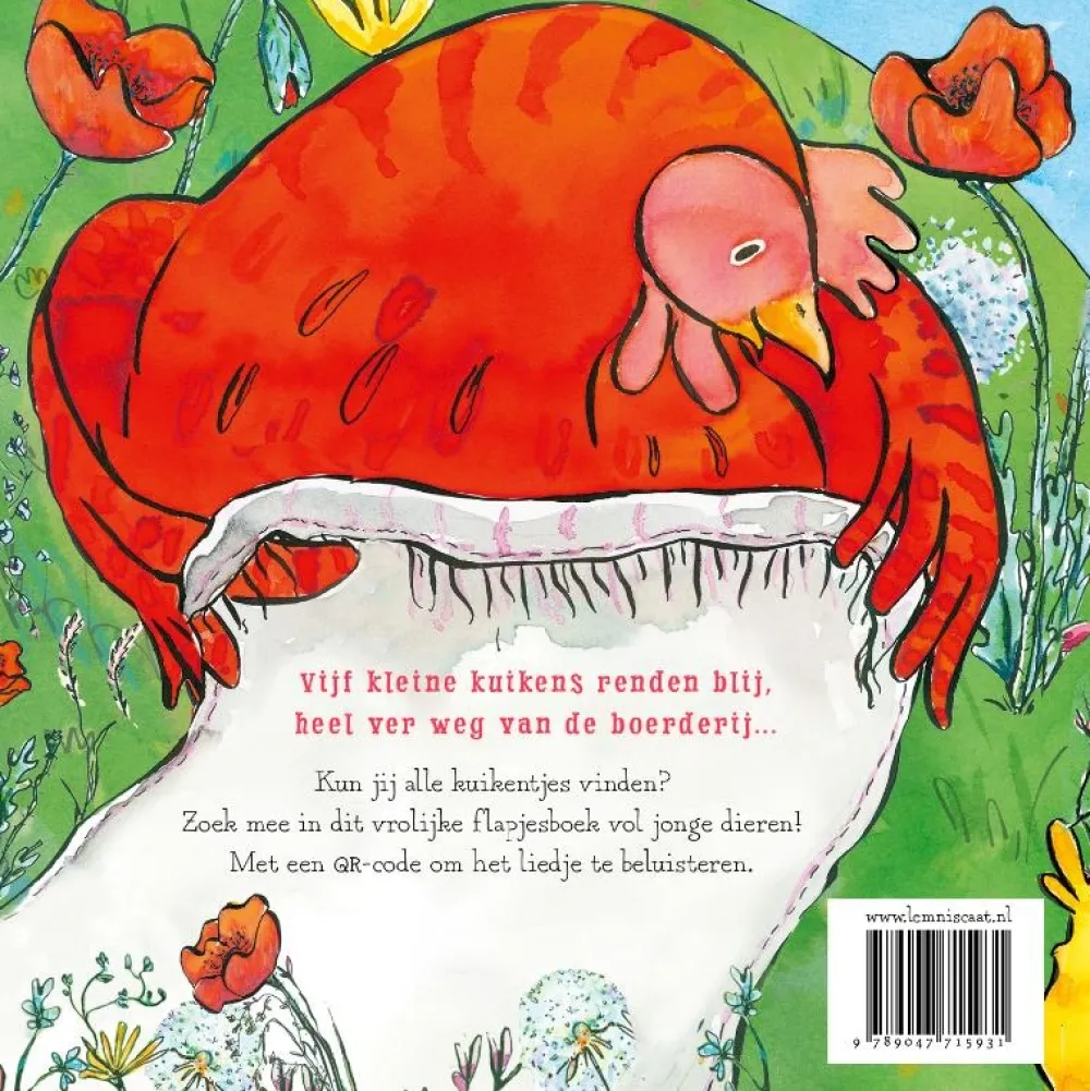 Lemniscaat Prentenboeken^Vijf kleine kuikens