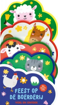 Image Books Bekijk Alles^Voel en Ontdek met Glitter en Vilt Feest op de boerderij