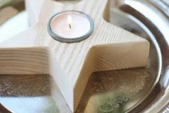 Waldfabrik Kerstcadeautjes|Decoratie^Sfeerlicht met Waxinelichthouder Ster