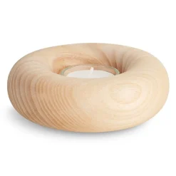 Waldfabrik Kerstcadeautjes|Decoratie^Sfeerlicht met Waxinelichthouder Hout Rond