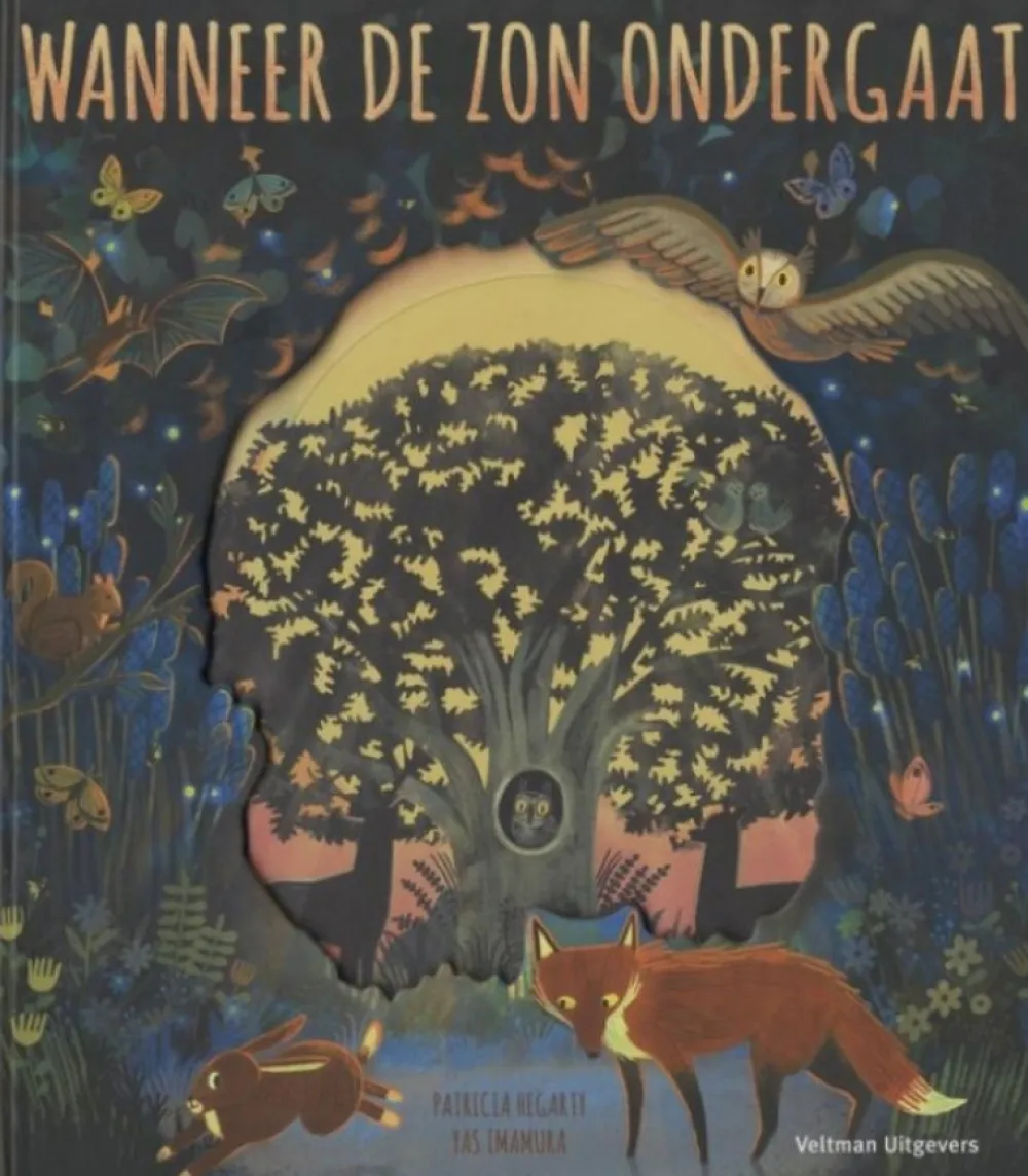 Veltman Uitgevers Prentenboeken|Bekijk Alles^Wanneer de zon ondergaat