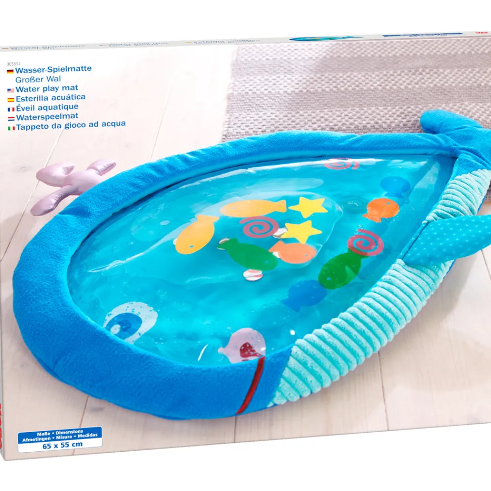 Haba Babyspeelgoed^Waterspeelmat Grote walvis