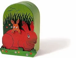 Weizenkorn Spaarpotten^Spaarpot 3D Haas Hout