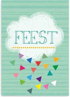 Pepermints Wenskaarten^Wenskaart Feest