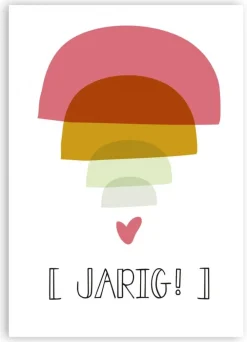 Pepermints Wenskaarten^Wenskaart Jarig!