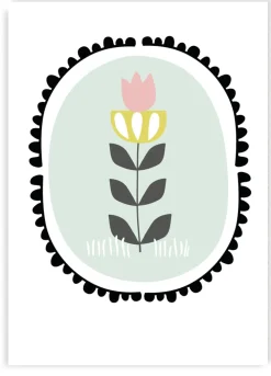 Pepermints Wenskaarten^Wenskaart Tulp