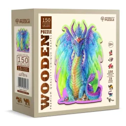 Wooden City Houten Puzzels^Puzzel Hout Magnificent Dragon 150pcs