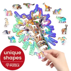 Wooden City Houten Puzzels^Puzzel Hout Natty Giraffe 150pcs