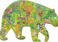 Woody Houten Puzzels^Houten Puzzel Speelset Bos