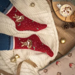Wrendale Designs Kinderkleding|Kleine Cadeaus^Kerstsokken Konijn Little Pudding