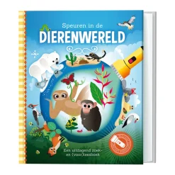 De Lantaarn Bekijk Alles^Zaklampboek Speuren in de dierenwereld