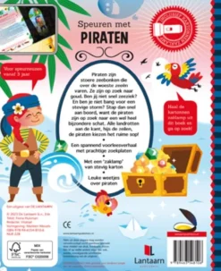 De Lantaarn Bekijk Alles^Zaklampboek Speuren met piraten