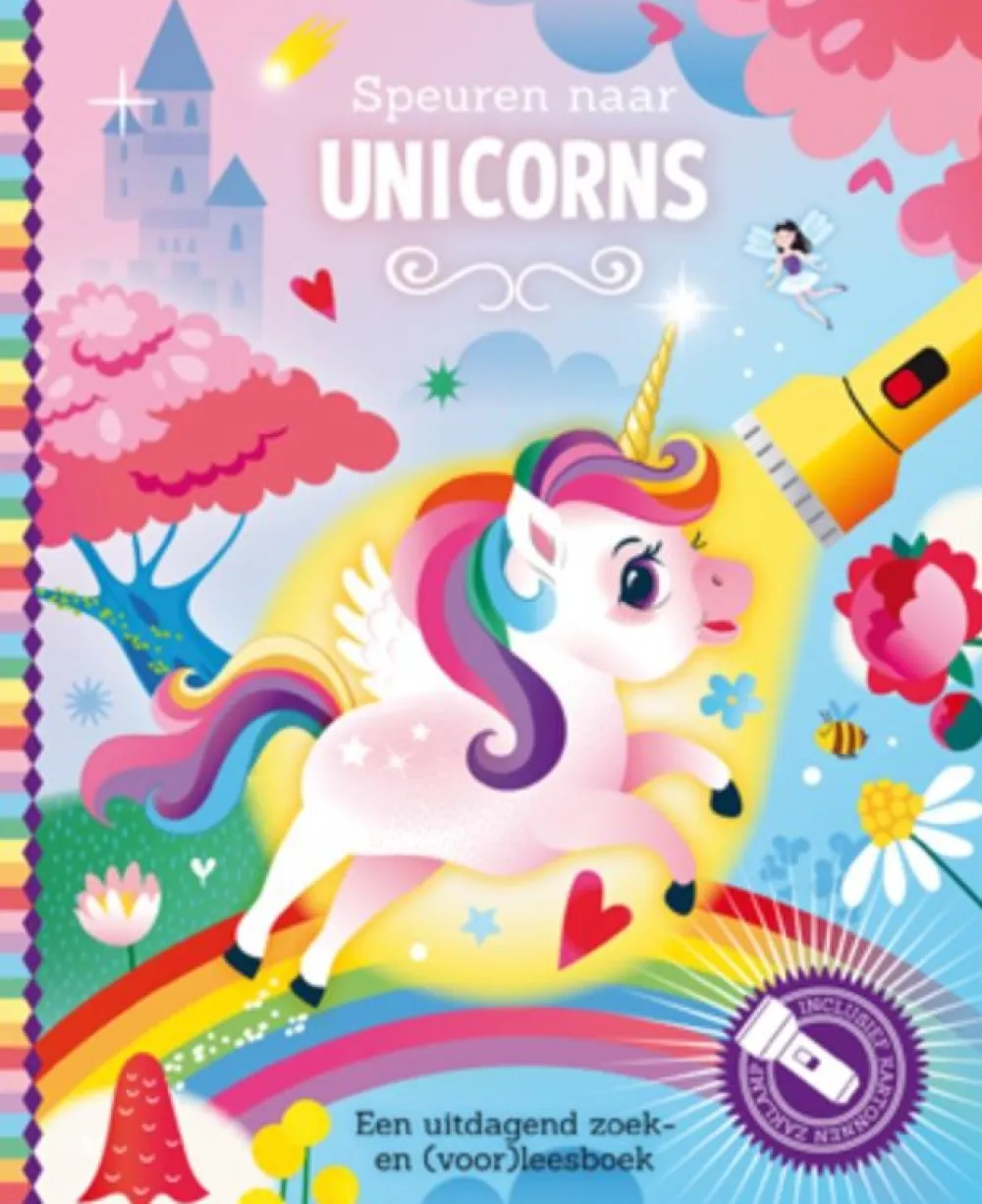 De Lantaarn Educatieve Boeken^Zaklampboek Speuren naar unicorns